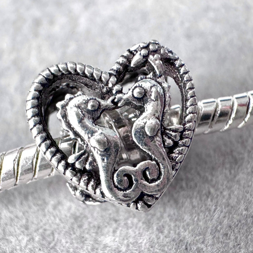 Seahorses in Love‎ Charm fits PANDORA